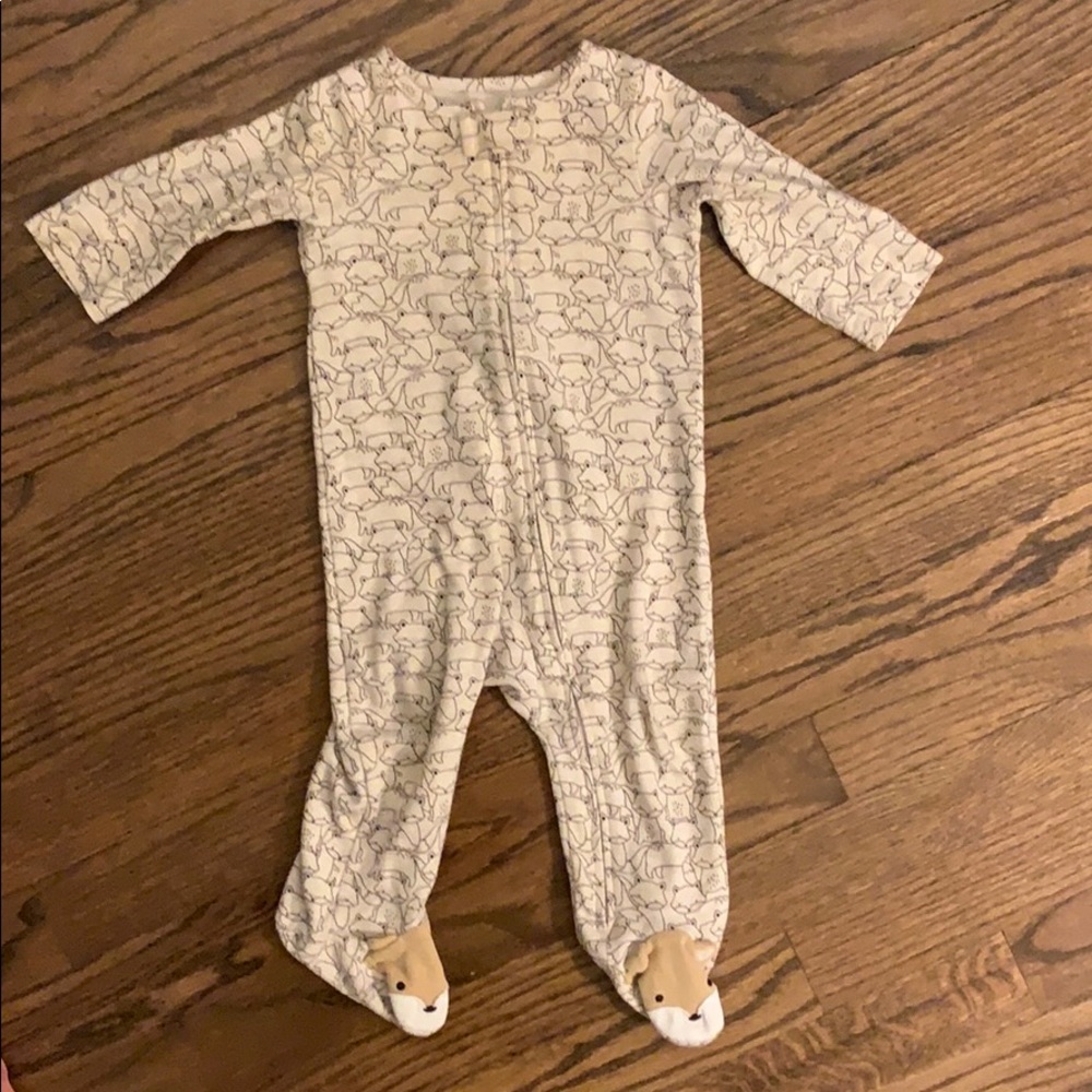 9 Month Fox Onesie